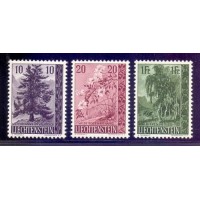 LIECHTENSTEIN - 3 SELOS (357/359) - 7 EUROS