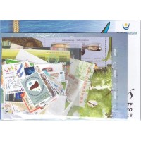 URUGUAI - ANO COMPLETO DE 2018 - 42 SELOS + 6 BLOCOS E 1 CARNÊ