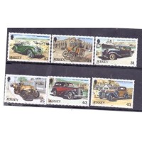 JERSEY - 1999 - 6 SELOS - MINT - AUTOMOVEIS