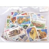 FAUNA SELVAGEM - ACUMULAÇÃO - 200 SELOS