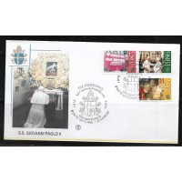 VATICANO - ENVELOPE ALUSIVO AO PAPA JOÃO PAULO II - 1991 - 1993