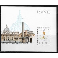 TOGO - 2013 - BLOCO MINT PAPA FRANCISCO 