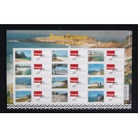 C-2927/2938 - 2009 - MINT - FOLHA PERSONALIZADA - PRAIAS CARIOCAS - VINHETA PORTUGAL