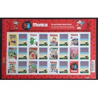 C-3336/3347 - 2014 (2013) - MINT - FOLHA -  TURMA DA MÔNICA - VINHETA A CONSULTAR - RHM 240 UFS