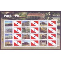 C-2984/2995 - 2010 - MINT - FOLHA - PARÁ - RHM 360 UFS - VINHETA BANDEIRA DO PARÁ