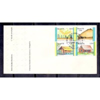 FDC-066A - 1975 - 1º DIA SÃO PAULO - HABITAÇÕES BRASILEIRAS - RHM R$ 148,75 (42,50 UFs)