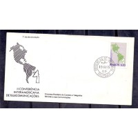 FDC-081 - II CONFERÊNCIA INTERAMERICANA TECECOMUNICAÇÕES  - 1º DIA - 1975 - RHM R$ 212,50 (42,50 UFs X R$ 5,00)