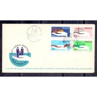FDC-031 - SÉRIE PROTEÇÃO - 1973 - CBC + 1º DIA BRASÍLIA - RHM 2016 R$ 183,75 (52,50 UFs)