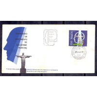 FDC-044 - 1974 - CENTENÁRIO DE GUILHERME MARCONI - RÁDIO - CRISTO REDENTOR - CARIMBO CBC + 1º DIA - RHM R$ 425,00 (85 UFs X R$ 5,00)