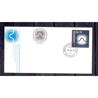 FDC-049 - 1974 - 1º DIA + CBC GUANABARA - CONGRESSO DE TELCOMUNICAÇÕES - RHM R$ 135,00 (27 UFS X R$ 5,00)