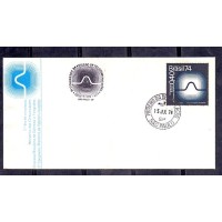 FDC-049 - CONGR. TELECOMUNICAÇÕES - 1974 - C-850 - COM CARIMBO DE 1º DIA + CBC - RHM R$ 135,00 (27 UFs X R$ 5,00)