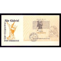FDC PARTICULAR - CARIMBO DE 1° DIA DE CIRCULAÇÃO + CBC - 29 SETEMBRO 1973 - SÃO GABRIEL