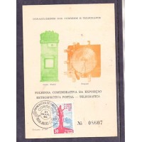 F-O-16 - RETROSPECTIVA POSTAL - 1ºDIA  + SELO - RHM R$ 25,00 (5 UFs X R$ 5,00)