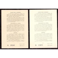 F-O-25 - VARIEDADE NÃO CATALOGADA - DESLOCAMENTO DA COR - `ALUSIVA AOS COMPANHEIROS DA ALIANÇA PARA O PROGRESSO` - 1966