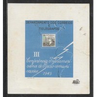F-O-10 - NOVA - SUPER LIMPA - 3ª CONFERÊNCIA INTERAMERICANA DE RADIOCOMUNICAÇÃO - 1945