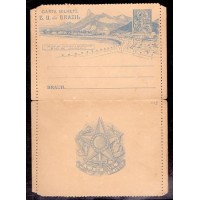 CB-079 - 200 RÉIS - AZUL - 3º CONGRESSO PANAMERICANO - TAXA NACIONAL - NOVA - RHM R$ 100,00 (20 UFS)