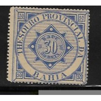 SFP-16 - PROVÍNCIA DA BAHIA – RAPÉ – 30 RÉIS - RHM R$ 600,00 (120 UFS X R$ 5,00) - COTAÇÃO CATÁLOGO ENCICLOPÉDICO DE 1999