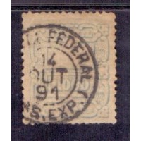 I-69 - CARIMBO CAPITAL FEDERAL - 1.000 RÉIS - PÃO DE AÇUCAR - RHM R$ 1.050,00 (210 UFS)