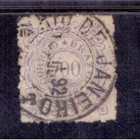 I-68 - CARIMBO RIO DE JANEIRO - 700 RÉIS - CIFRA - RHM R$ 1.050,00 (210 UFS) PARA CARIMBO NORMAL