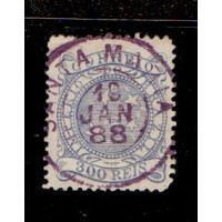 I-66 - CARIMBO SANTA MARIA - COR PERFEITA - 300 RÉIS - CIFRAS