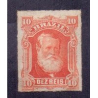 I-37 - NOVO - RHM 37 - 10 RÉIS - BARBA BRANCA - RHM R$ 150,00 (30 UFS)