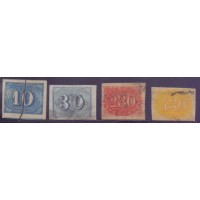 I-19/22 - OLHOS DE GATO / COLORIDOS - CARIMBADOS - SÉRIE COMPLETA - LINDÍSSIMOS - EXCELENTE - RHM R$ 3.425,00 (685 UFS X R$ 5,00)
