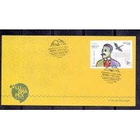 BRASIL - LUBRAPEX 2012 - EMISSÃO BRASIL-PORTUGAL - CARIMBO DE 1º DIA