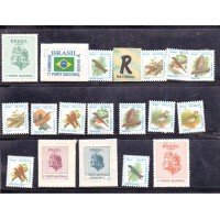 1994 - 19 REGULARES - R-698/716 - MINT (PERFEITOS) - ANO COMPLETO - NOVOS - GOMADOS - RHM R$ 273,00 (54,60 UFS X R$ 5,00) 