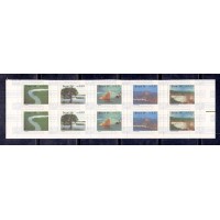 R-719/723 - 1996 - TURISMO NO BRASIL - AUTOADESIVOS DE R$ 0,23 - 2 TIRAS - MINT (PERFEITAS)