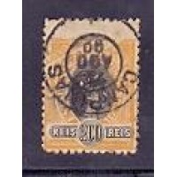 R-103  - MADRUGADA - CARIMBO CAMPINAS (SP) - VARIEDADE / CURIOSIDADE - 200 RÉIS - MARGEM SUPERIOR BRANCA SUPER GRANDE