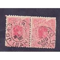 R-102  - MADRUGADA - CARIMBO JOAZEIRO - PAR HORIZONTAL - 100 RÉIS - MARGENS GRANDES - RHM R$ 120,00 (24 UFS) PRA CARIMBO COMUM