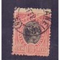R-102  - MADRUGADA - CARIMBO RIO DE JANEIRO - 100 RÉIS - MARGENS LARGAS
