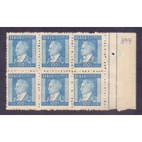 R-399 - NETINHA - FILIGRANA CASA+ (O) - SEM TRAÇOS - SEXTILHA NA HORIZONTAL - MINT - GOMADA - MUITO BONITA - RHM R$ 4.200,00 (840 UFS)