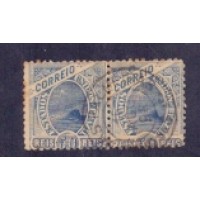 MADRUGADA - CARIMBO PALMEIRAS - PAR HORIZONTAL - 50 RÉIS