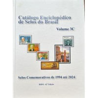 CATÁLOGO RHM BRASIL 2024 - VOLUME 3C - COMEMORATIVOS INCLUINDO NOVAS VARIEDADES - 1994 (REAL) A 2024