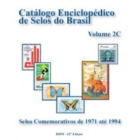 CATÁLOGO RHM BRASIL 2024 - VOLUME 2C - COMEMORATIVOS INCLUINDO NOVAS VARIEDADES - 1971 A 1994