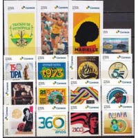 2023 - 16 SELOS INSTITUCIONAIS - MINT - SI-001 A SI-016