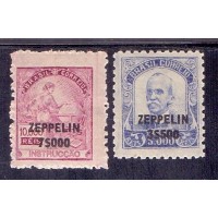 Z-12/13 - SERVIÇO AÉREO - NOVOS - GOMADOS - MINT - RHM R$ 2023: 220 UFS
