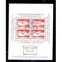 BL-013 - CARIMBO CBC - PRIMEIRO VÔO - 1956 - RHM 90 UFS