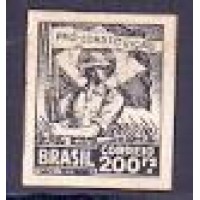 C-0047 - VARIEDADE - 200 RÉIS - PROVA EM PAPEL CARTÃO - REVOLUÇÃO 1932