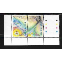 SURINAME - 1999 - NOVO - MILÊNIO S/ ARMAS - YT-1543/44