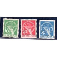 ALEMANHA FEDERAL - 1949 - YVERT 54/56 - NOVOS ÓTIMO ESTADO