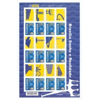 C-2962/2973 - 2010 - MINT - FOLHA - BRASILIA - SONHO E REALIDADE  - RHM 360 UFS - VINHETA COLÉGIO MARISTA