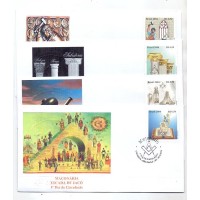 C-2586/89 - CARIMBO CBC - MAÇONARIA - 4 FDC`s PARTICULARES