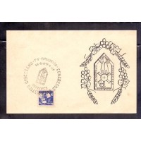 AUTÓGRAFO / ASSINATURA - DO FREI.JOÃO JOSÉ FUNDADOR DO `CÍRCULO FILATÉLICO SÃO GABRIEL` - CONGRESSO EUCARÍSTICO DE PETRÓPOLIS - 1955