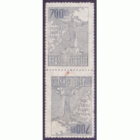 C-0079A TB - 1934 - CARDEAL PACELLI (PIO XII) – PAR TÊTE-BÊCHE - 700 RÉIS AZUL 2ª TIRAGEM – NOVO SEM GOMA – ALGUMA OXIDAÇÃO – MUITO BONITO - RHM 650 UFS C-0079A TB - 1934 - CARDEAL PACELLI (PIO XII) – PAR TÊTE-BÊCHE - 700 RÉIS AZUL 2ª TIRAGEM – NOVO SEM GOMA – ALGUMA OXIDAÇÃO – MUITO BONITO - RHM 650 UFS