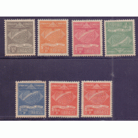 K-01/07 - CONDOR E BANDEIRA ESTILIZADOS - SÉRIE NOVA - GOMADA – ALGUNS COM CHARNEIRA – LINDA - RHM 135 UFS K-01/07 - CONDOR E BANDEIRA ESTILIZADOS - SÉRIE NOVA - GOMADA – ALGUNS COM CHARNEIRA – LINDA - RHM 135 UFS
