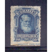 I-39L - 50 RÉIS - LEGENDA EM ESPANHOL - RHM R$ 800,00 (160 UFS) - RASGO NA MARGEM INFERIOR - VARIEDADE / CURIOSIDADE