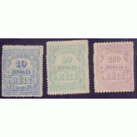 J-19/21 - CIFRA HORIZONTAL - EMISSÃO - REPUBLICANA - DENTEAÇÃO 13/14 - NOVOS - SEM GOMA - ÓTIMAS CORES - MUITO BONITO - RHM 370 UFS