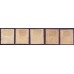 R-313/317 – INCLUINDO O RARO 316 - 1937/1939 – VOVÓ – FILIGRANA CRUZ DE CRISTO – SÉRIE COMPLETA – NOVOS GOMADOS – CHARNEIRA – ALGUMA OXIDAÇÃO – MUITO BONITOS